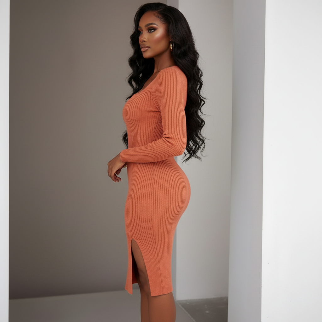 V.3 Aurora Midi Dress