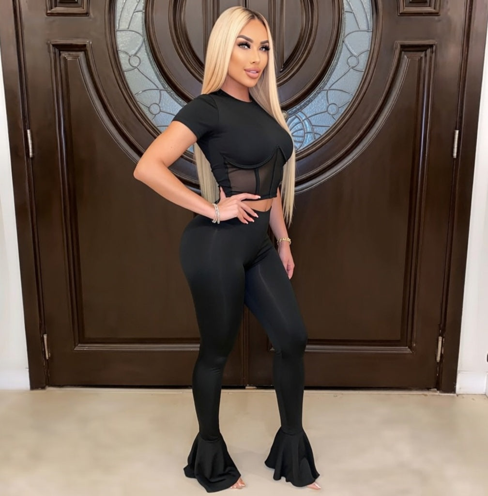 Amia Halter Top & Leggings