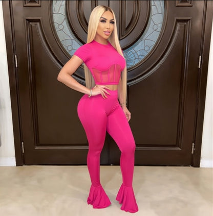 Amia Halter Top & Leggings